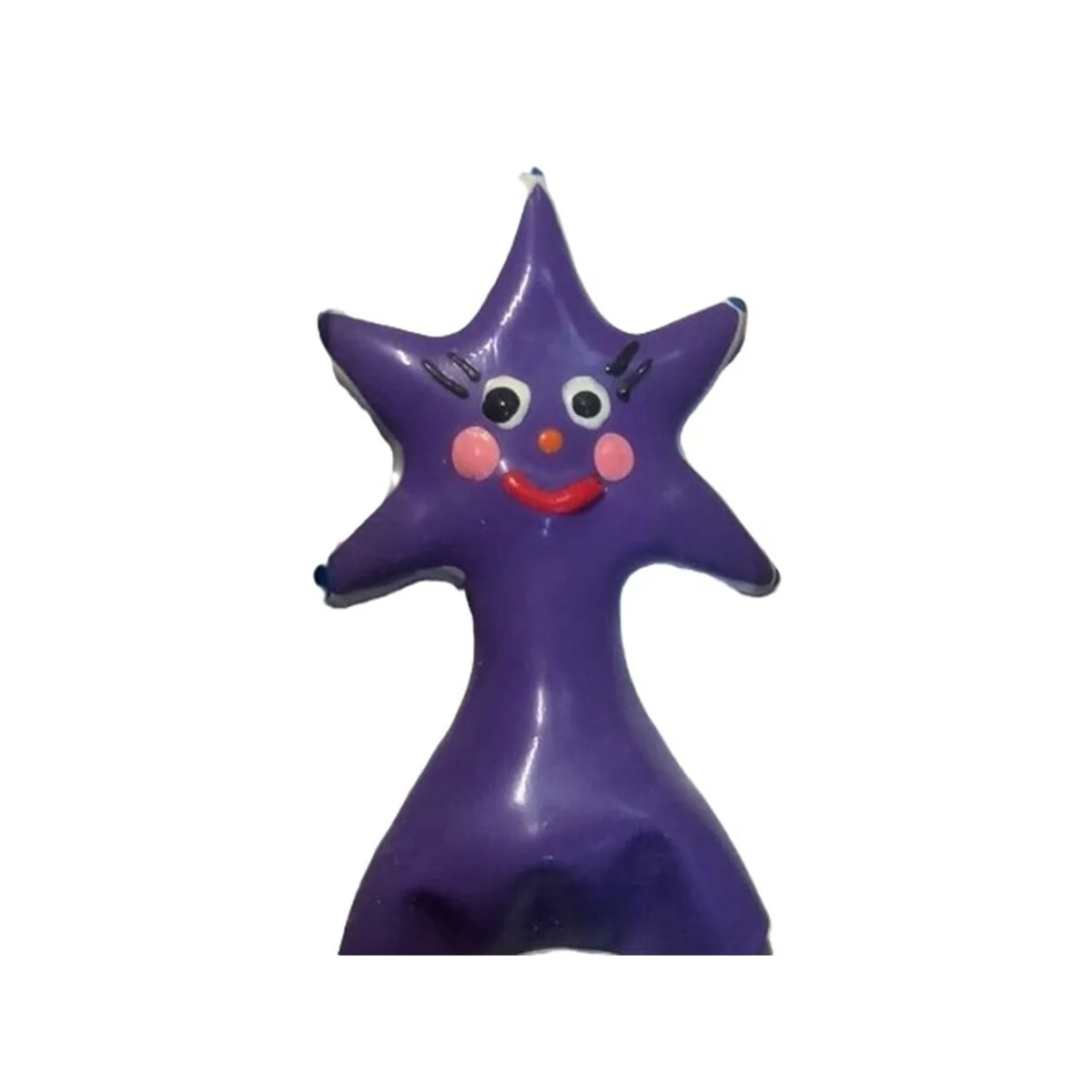 HANDBEMALTES KONDOM HAPPY STAR XL VON KONDOMERIE