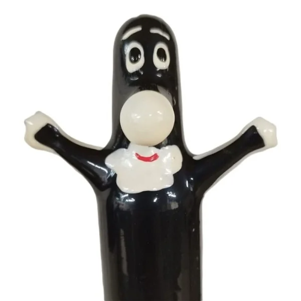 HANDBEMALTES KONDOM HAPPY PUPPET XL VON KONDOMERIE