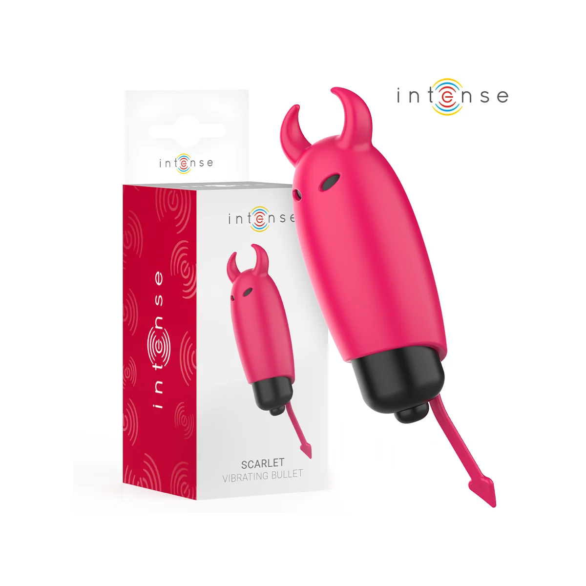 SCARLET VIBRIERENDE KUGEL RED DEMON 9,3 X 2,4 CM VON INTENSE FUN