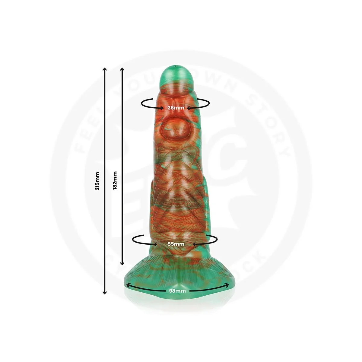 DILDO TIRYON GREEN FLASH VON EPIC