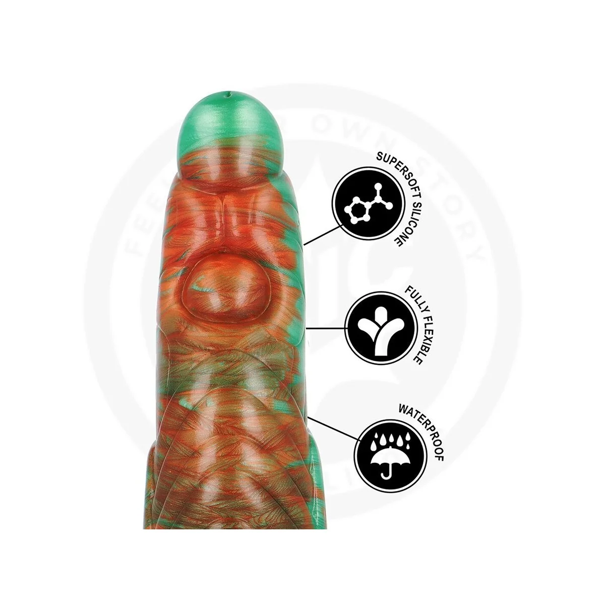 DILDO TIRYON GREEN FLASH VON EPIC