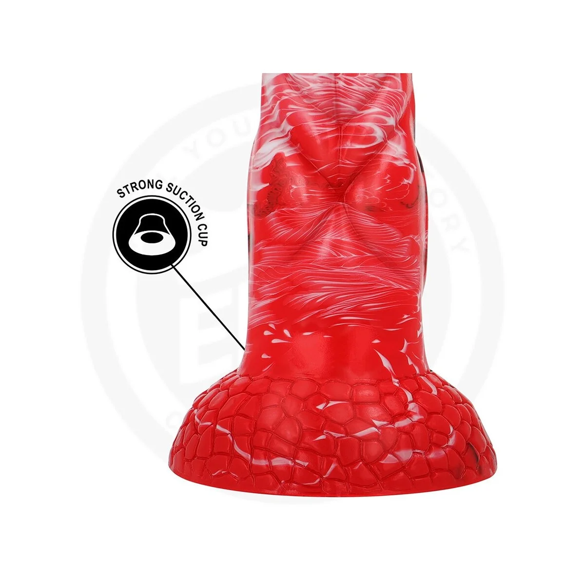 DILDO AGNIS CRIMSON FIRE VON EPIC