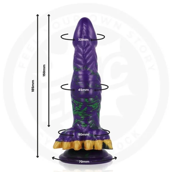 DILDO CROCOTTA MYSTIC AURORA VON EPIC