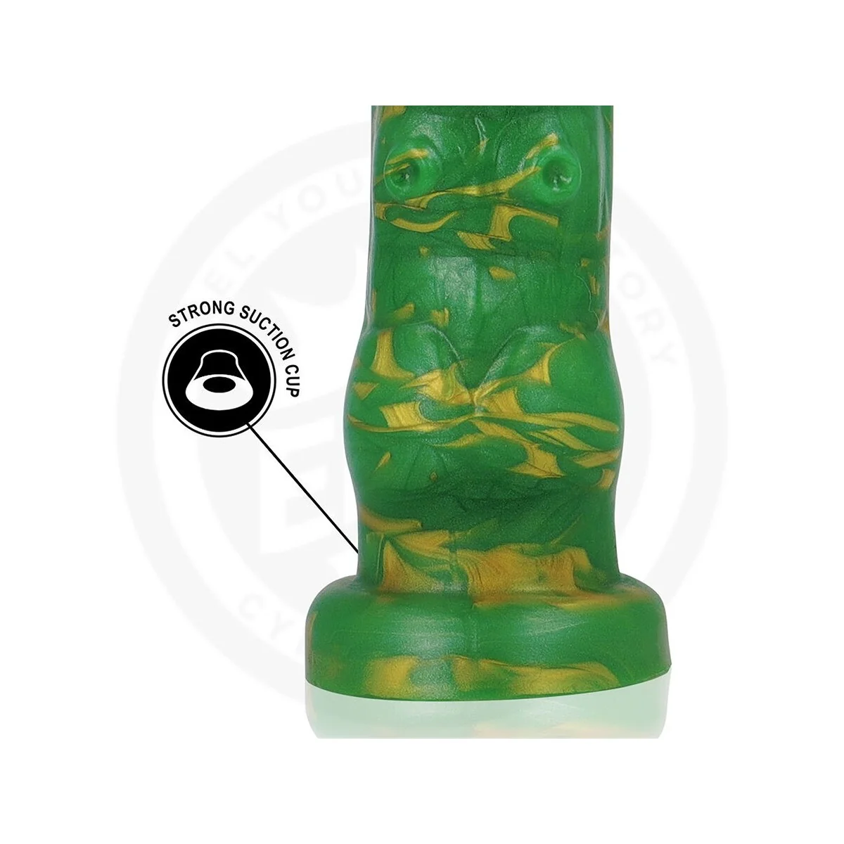 DILDO HYLOS GREEN FLASH VON EPIC