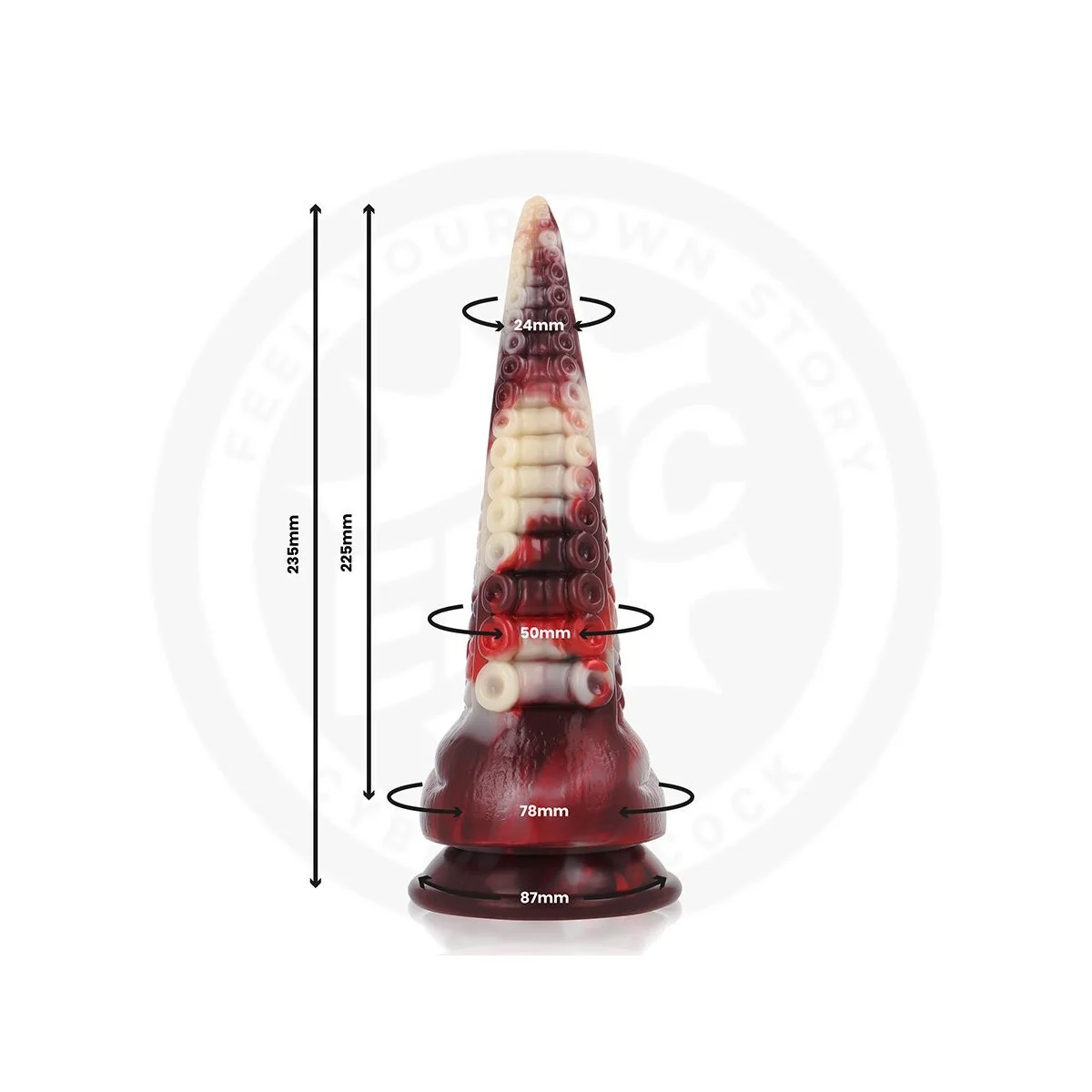 DILDO DRAXIS ABYSMAL SHADOW VON EPIC