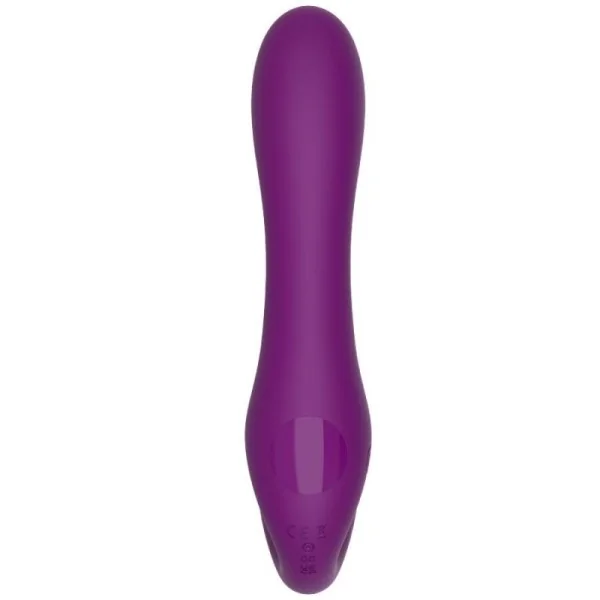 2 IN 1 STRAPLESS STRAP-ON VIBRATOR MIT FERNBEDIENUNG LILA VON XOCOON
