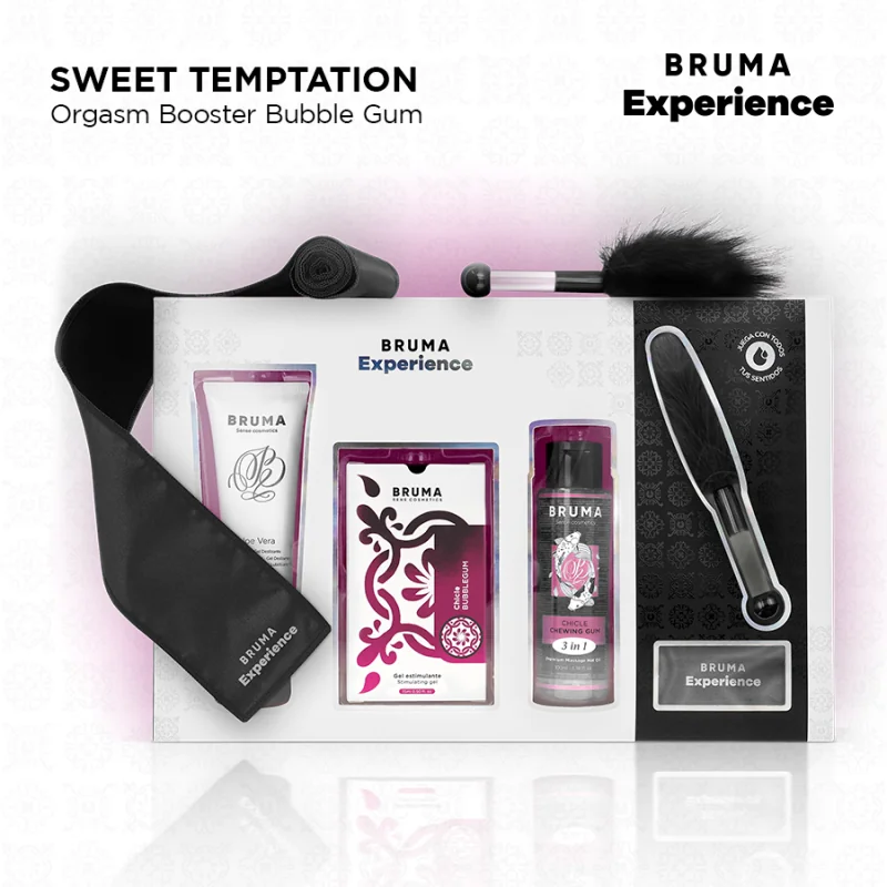 SWEET GUM TEMPTATION KIT MIT ORGASMUSVERSTÄRKER VON BRUMA 2