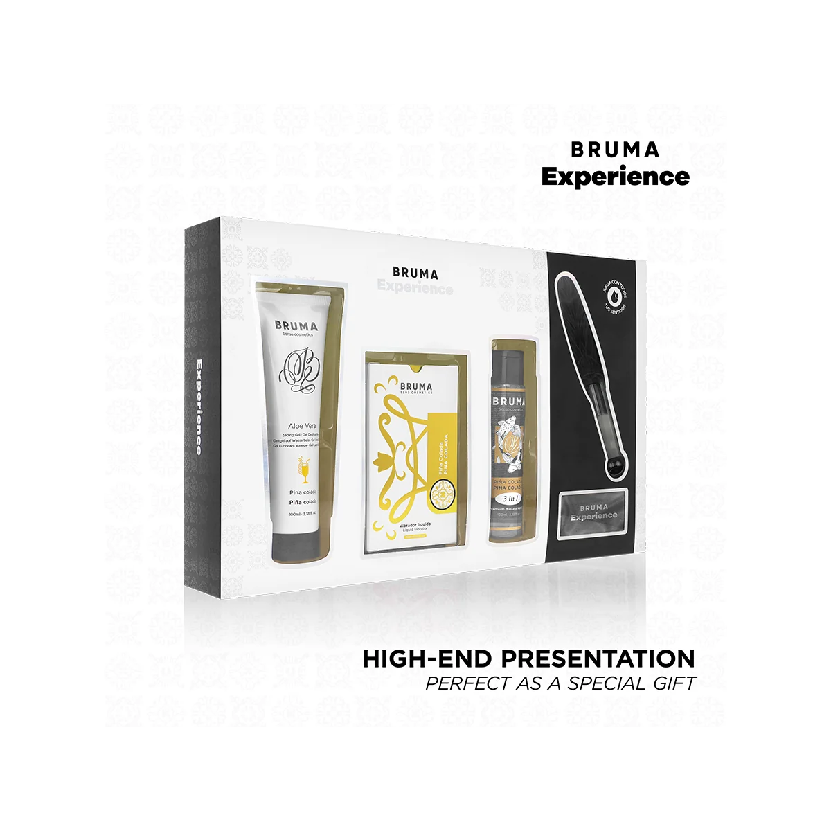 VIBRO-ORGASMIC PINA COLADA SWEET TEMPTATION KIT VON BRUMA