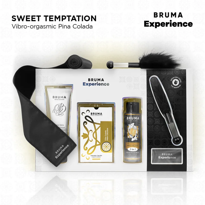 VIBRO-ORGASMIC PINA COLADA SWEET TEMPTATION KIT VON BRUMA 2