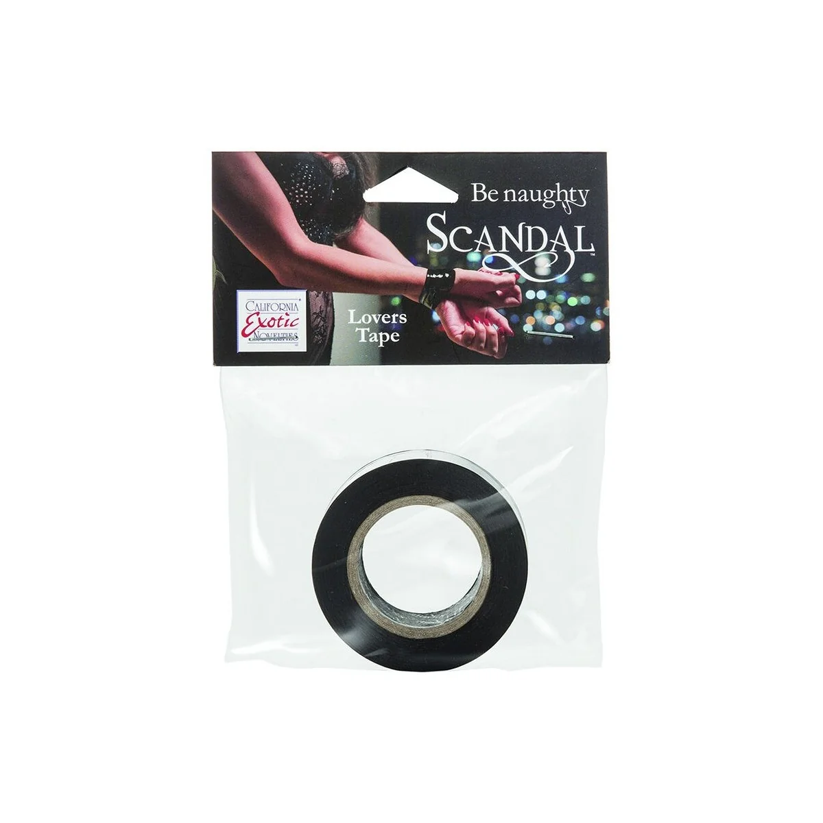 SCANDAL SCHWARZES BONDAGE-BAND VON CALEXOTICS