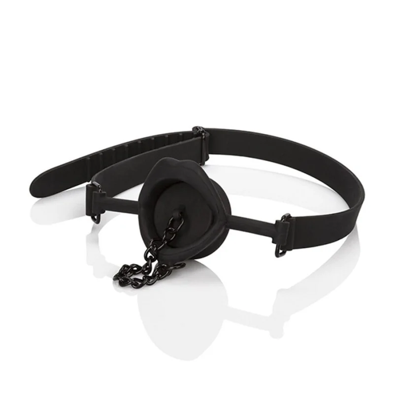 SCANDAL -GAG MIT SCHWARZEM SILIKON-PLUG VON CALEXOTICS 2