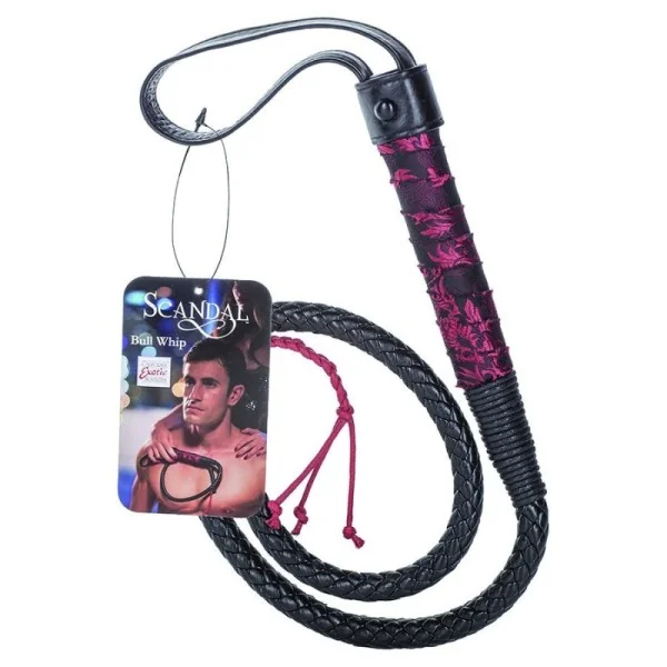 SCANDAL BLACK BULL TAIL WHIP VON CALEXOTICS
