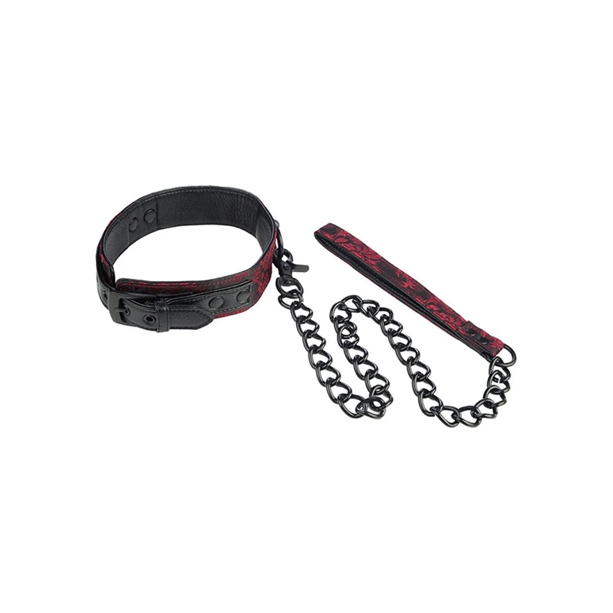 SCANDAL HALSKETTE MIT SCHWARZEM RIEMEN VON CALEXOTICS