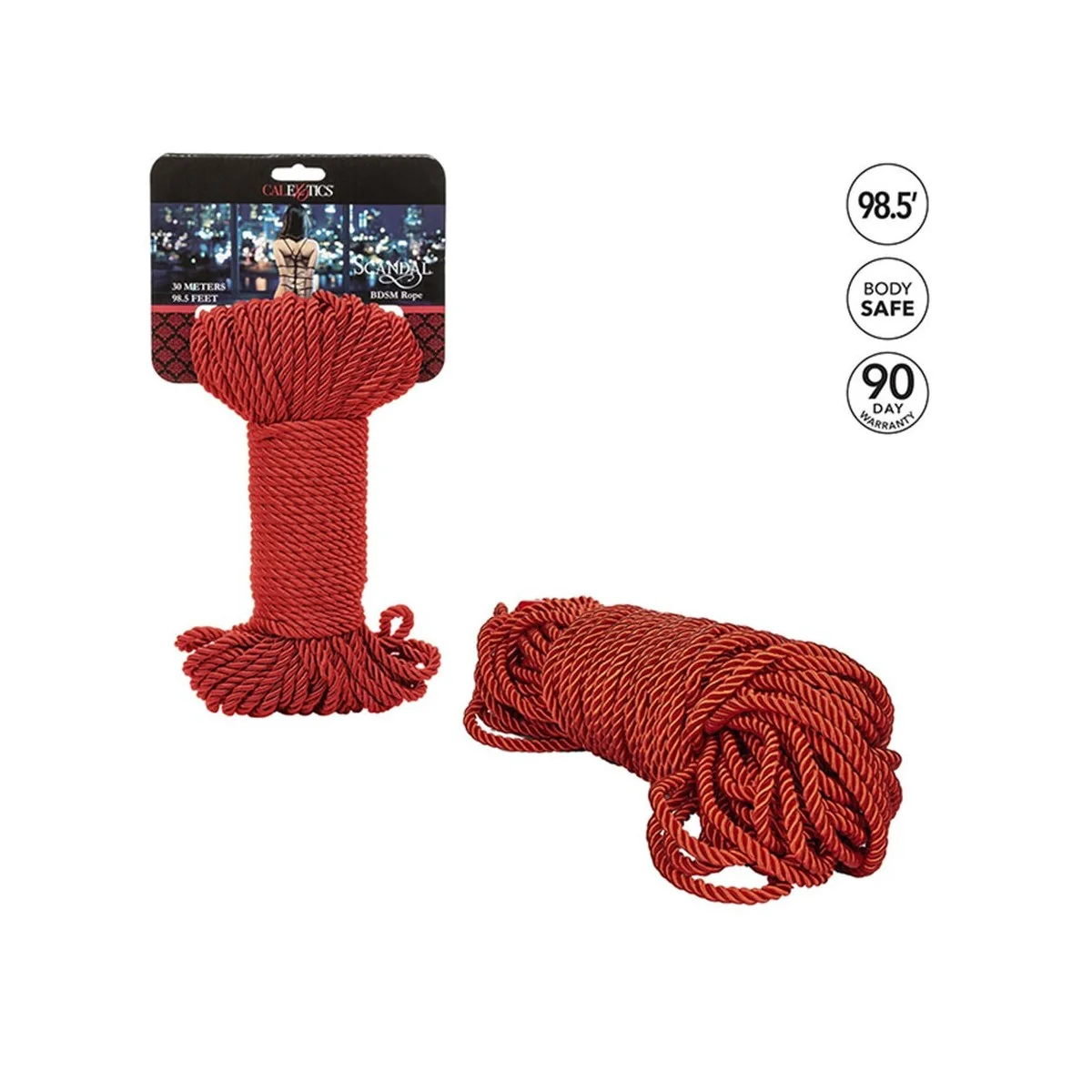 SCANDAL RED BDSM-SEIL 30 M VON CALEXOTICS