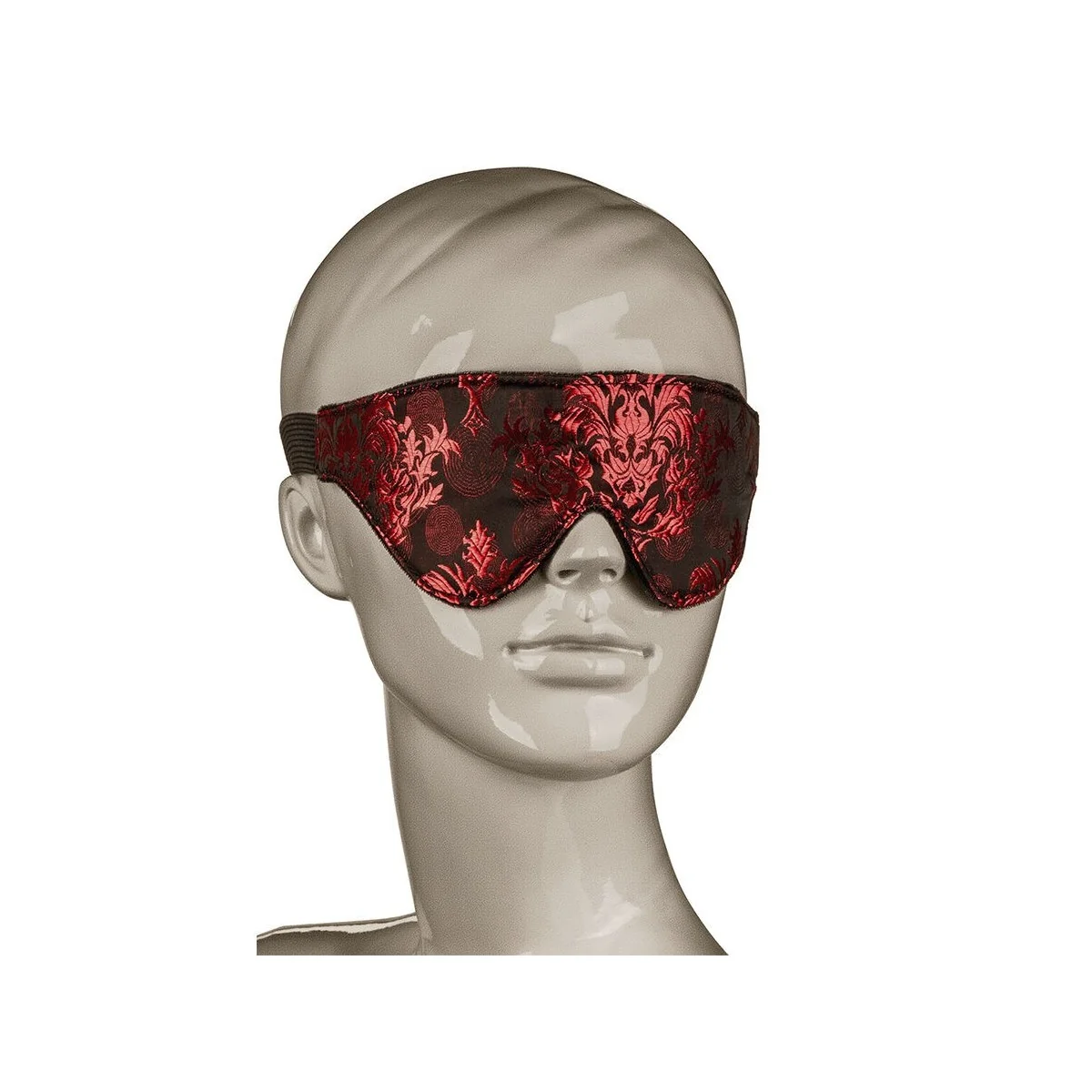 SCANDAL BLICKDICHTE AUGENMASKE MIT ROTEN DETAILS VON CALEXOTICS