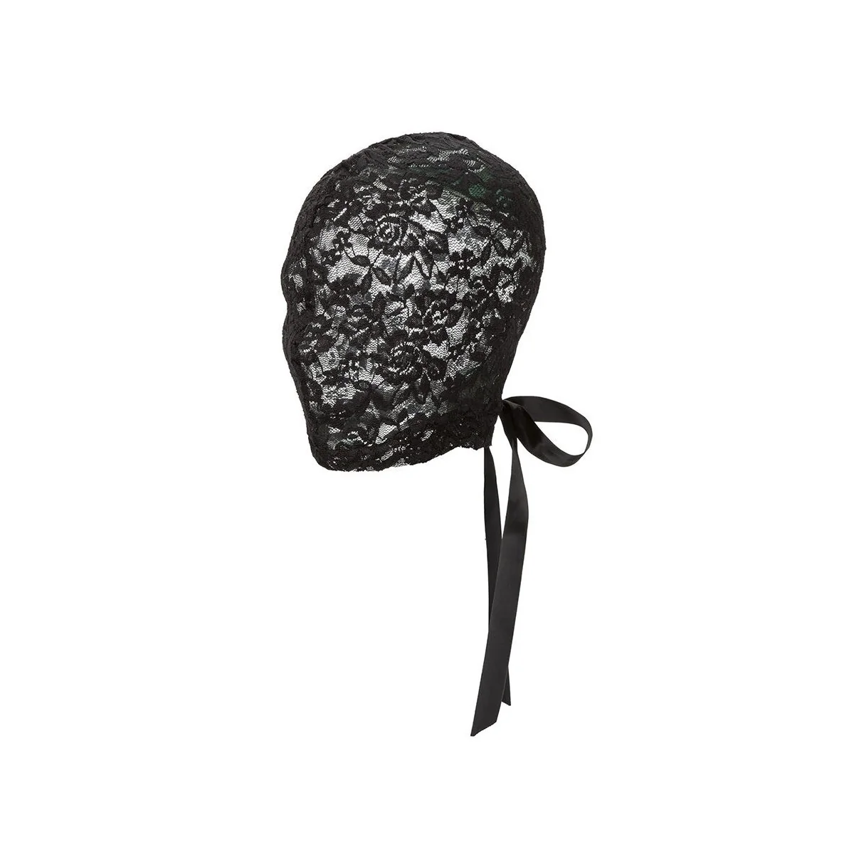 SCANDAL SCHWARZE SPITZEN-BALALAVA MIT SCHLEIFE VON CALEXOTICS