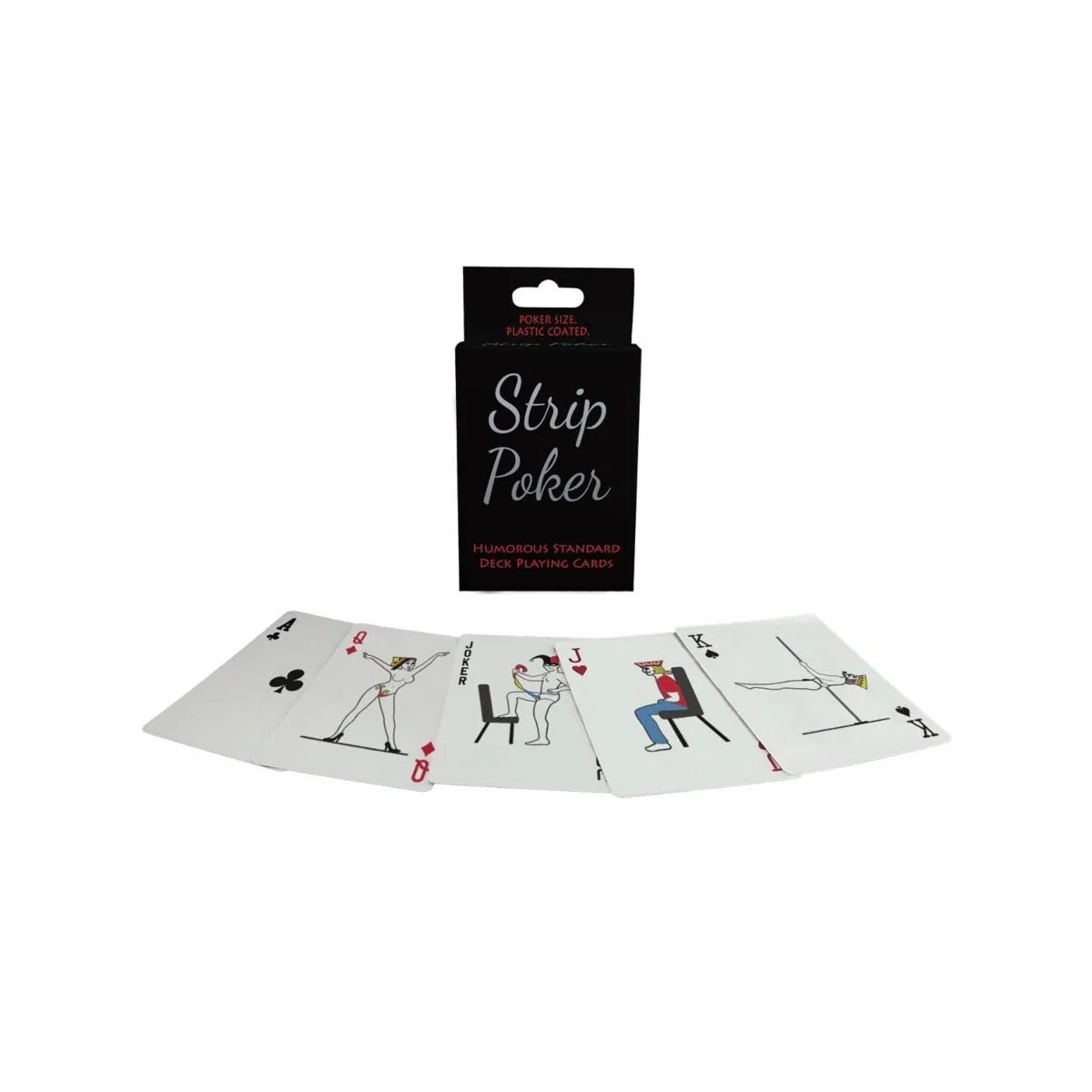 STRIP POKER HUMORVOLLES SPIELKARTENDECK VON KHEPER GAMES