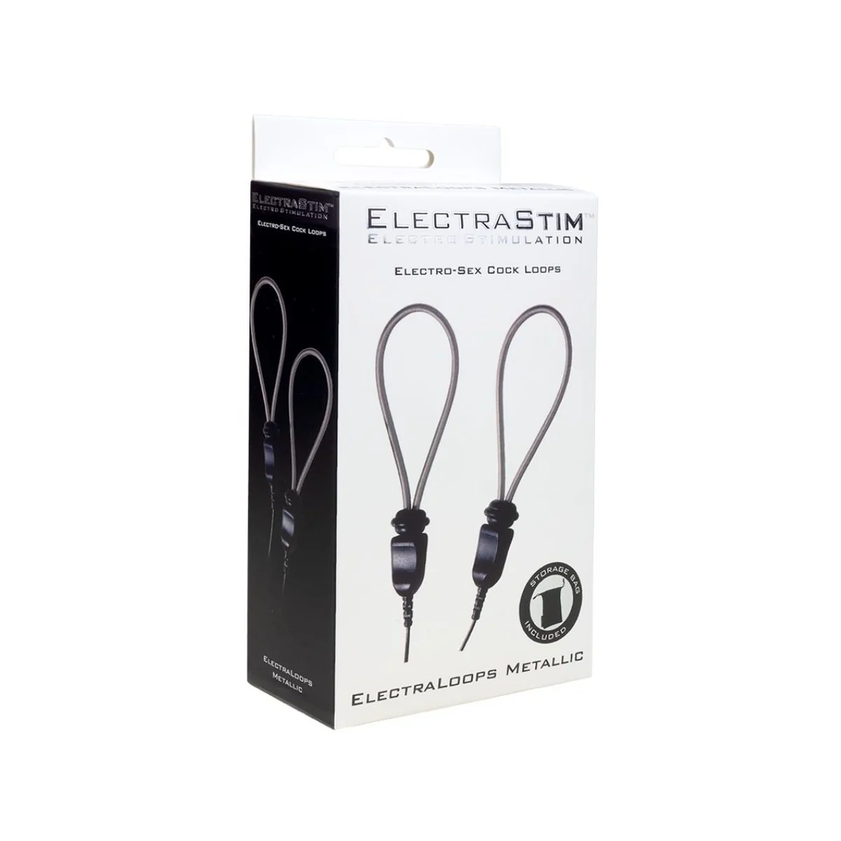 ELECTRALOOPS E-STIM VERSTELLBARE PENISRINGE AUS METALL VON ELECTRASTIM