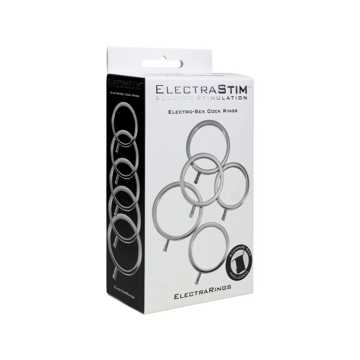 ELECTRARINGS METALL-PENISRINGE 5ER-PACK VON ELECTRASTIM