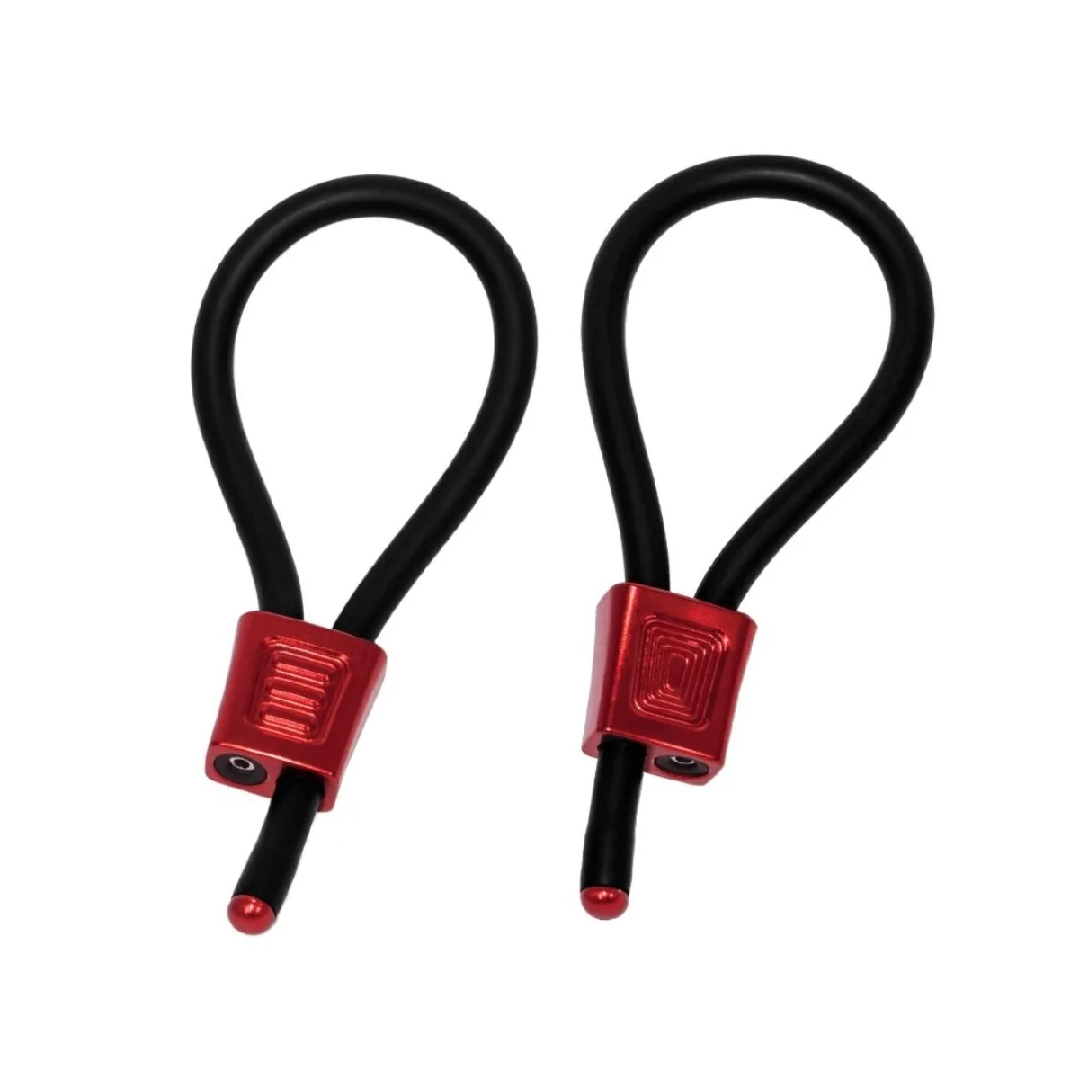 PRESTIGE ELECTRA LOOPS VERSTELLBARE COCKRINGE ROT VON ELECTRASTIM