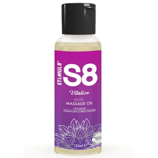 S8 VITALISIERENDES LIMETTEN-MASSAGEÖL 125 ML VON STIMUL8