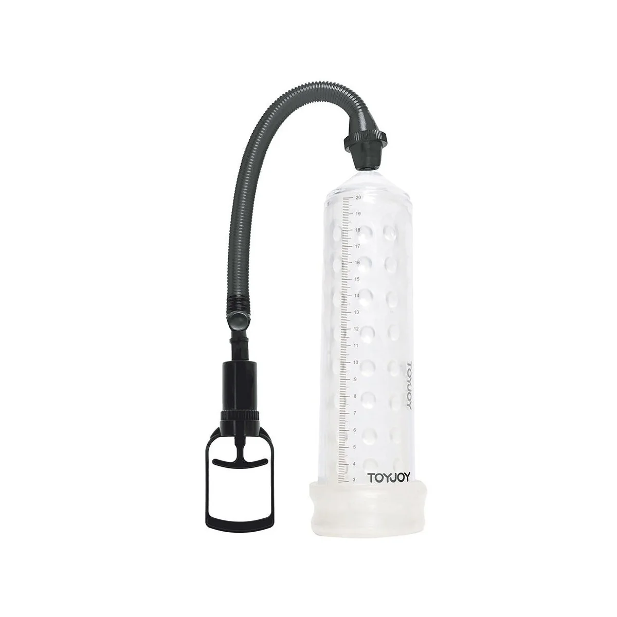 LEISTUNGSSTARKE MASSAGEPUMPE MIT TRANSPARENTER HÜLLE VON TOYJOY