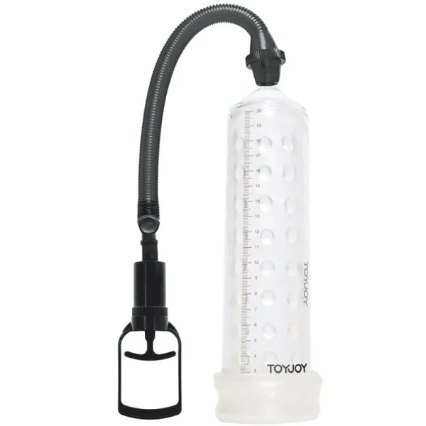 LEISTUNGSSTARKE MASSAGEPUMPE MIT TRANSPARENTER HÜLLE VON TOYJOY