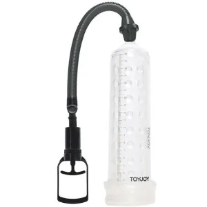 LEISTUNGSSTARKE MASSAGEPUMPE MIT TRANSPARENTER HÜLLE VON TOYJOY