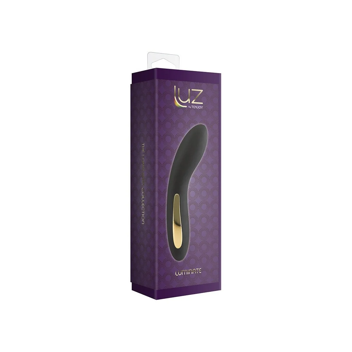SCHWARZER VIBRATOR MIT LEUCHTENDEM LICHT VON TOYJOY