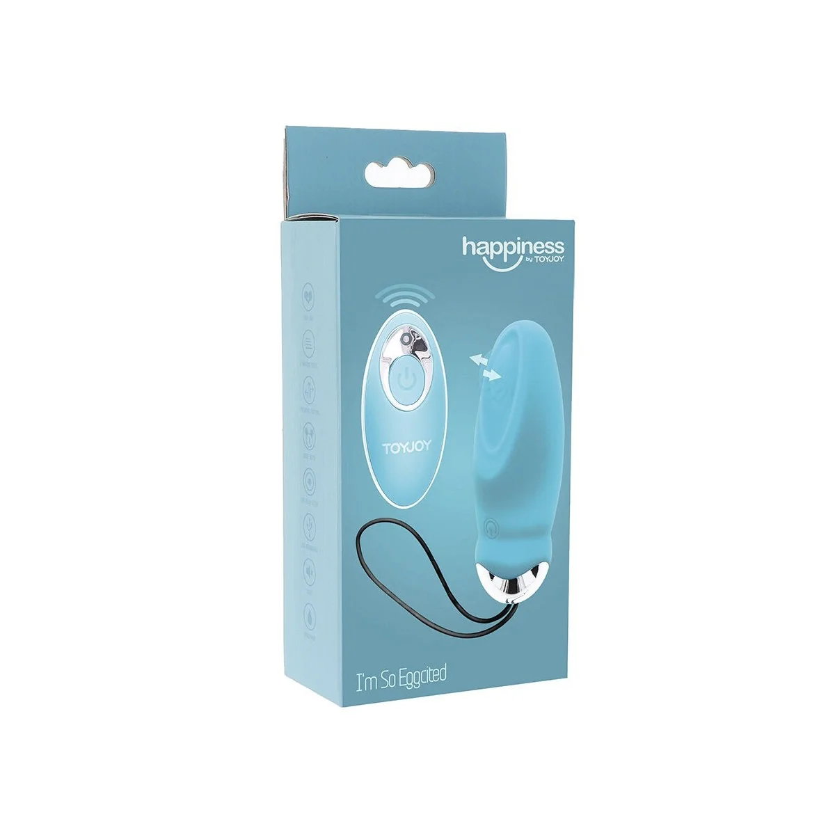HAPPINESS IM SO EGGCITED VIBRATOR MIT FERNBEDIENUNG BLAU VON TOYJOY