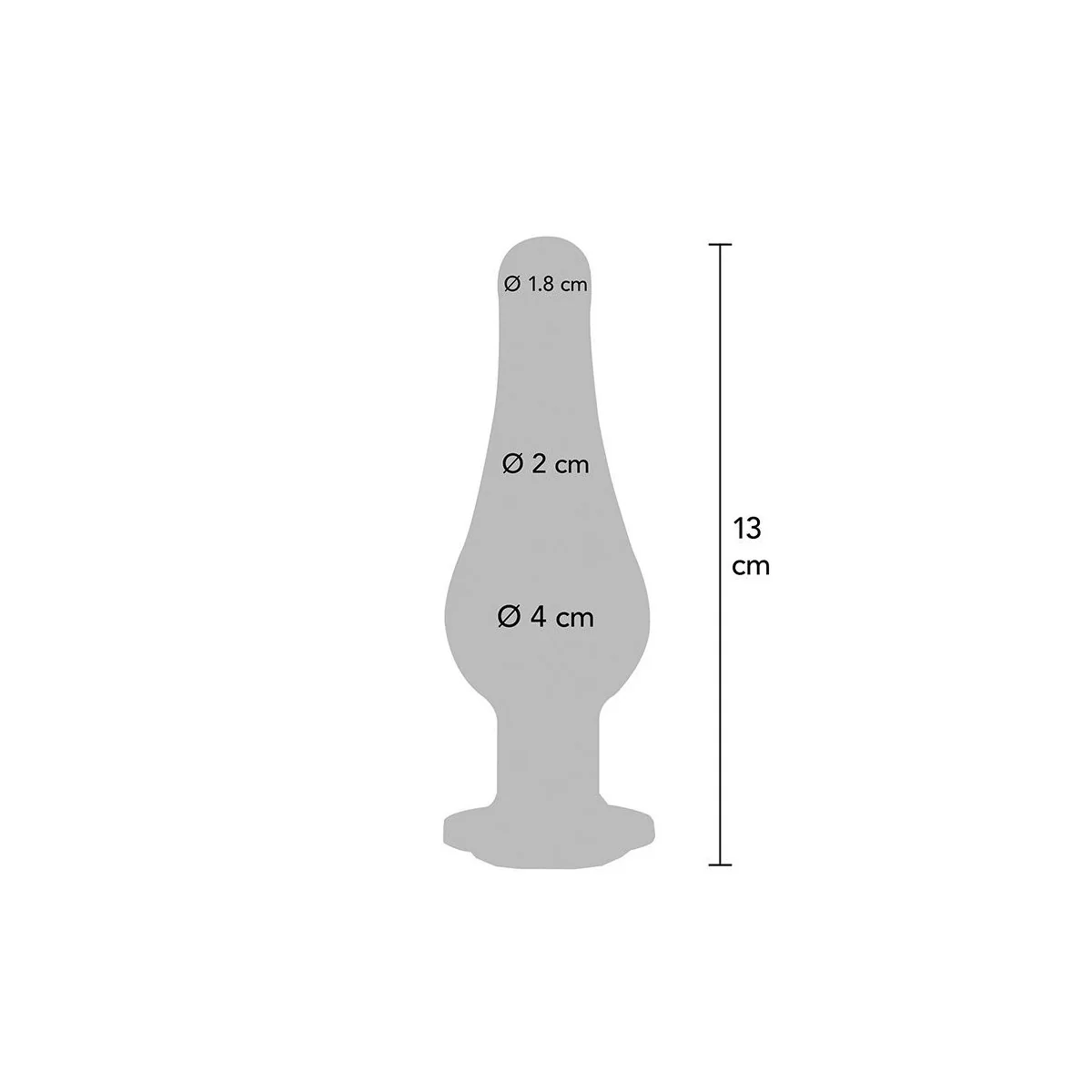 ANAL PLAY DIAMANTE BUM BIJOU GROSSER ANALPLUG VON TOYJOY