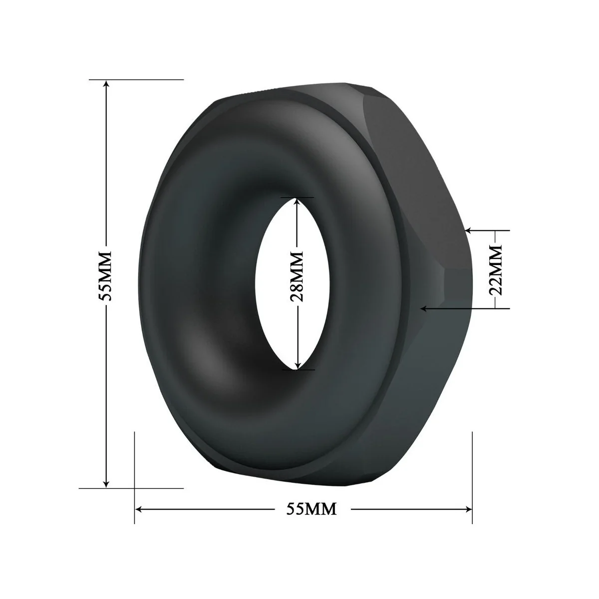 JARVIUS SILIKONRING MODELL 14 VON CRAZY BULL