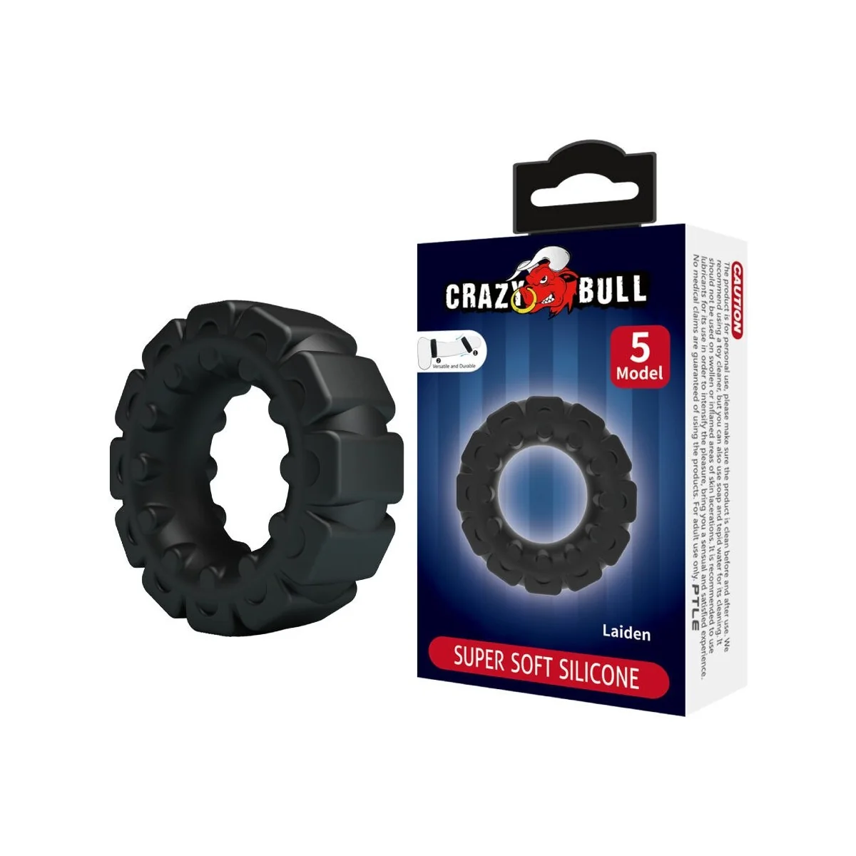 LAIDEN SILIKONRING MODELL 5 VON CRAZY BULL