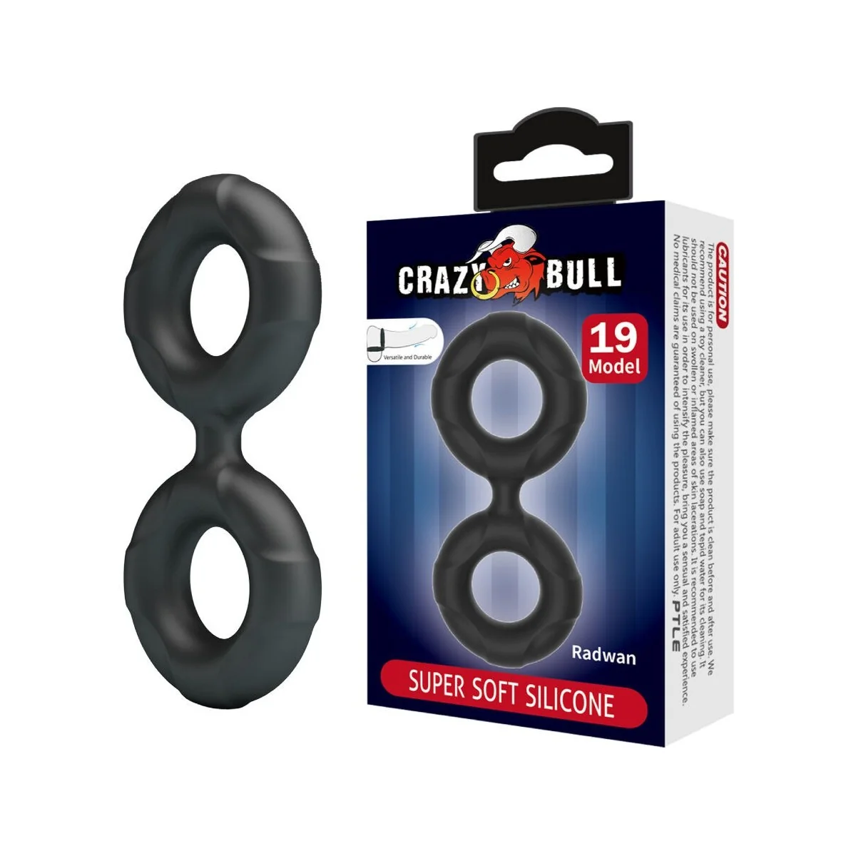 RADWAN DOPPELTER SILIKONRING MODELL 19 VON CRAZY BULL