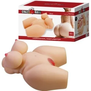 GRACE REALISTISCHER WEIBLICHER TORSO VAGINA UND ANAL 7,5 KG VON CRAZY BULL