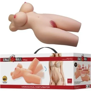 TIFFANY REALISTISCHER WEIBLICHER TORSO VAGINA UND ANAL 5,5 KG VON CRAZY BULL