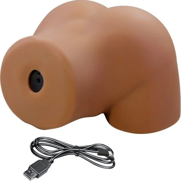 GERIANN REALISTISCHER WEIBLICHER PO-VIBRATOR UND SAUGER MIT TON 5,5 KG VON CRAZY BULL