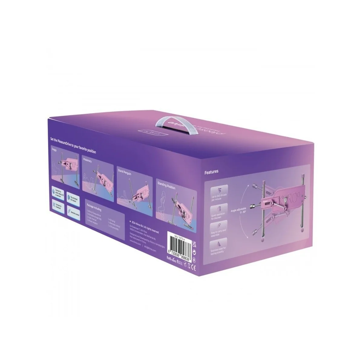 PLEASURE DRIVE INTERAKTIVE SEXMASCHINE VON KIIROO