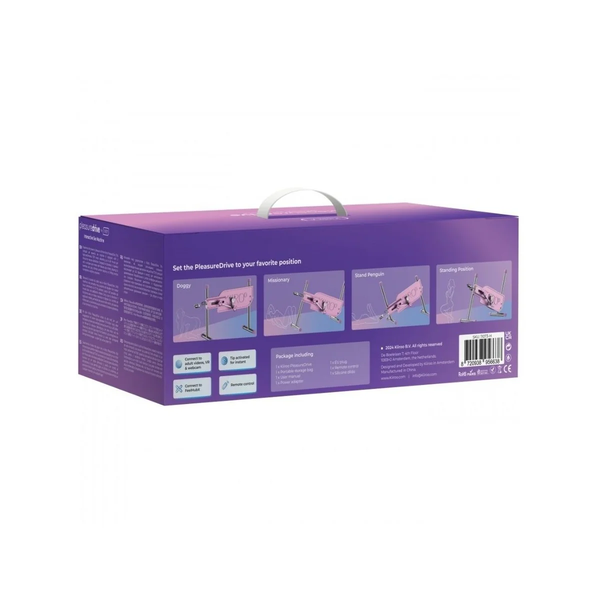 PLEASURE DRIVE INTERAKTIVE SEXMASCHINE VON KIIROO