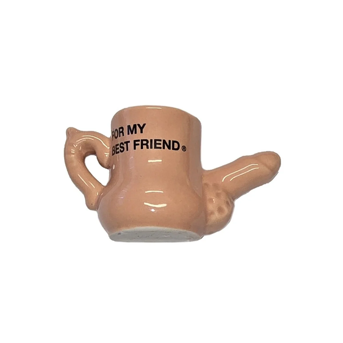 KERAMIK-BECHER-MAGNET MIT ERHOBENEM PENIS „FÜR MEINEN BESTEN FREUND“ VON DIABLO PICANTE