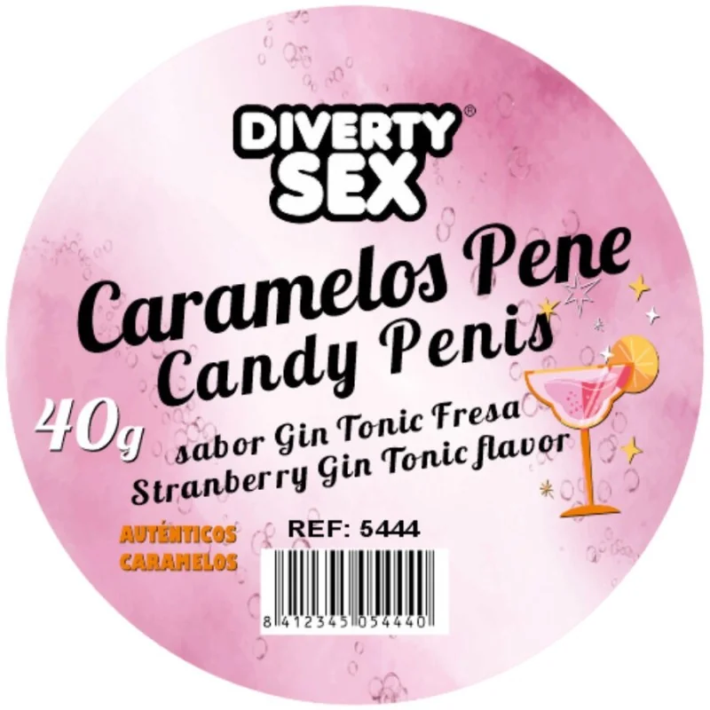 20 PENISBONBONS MIT GIN-TONIC-GESCHMACK VON DIABLO PICANTE 2
