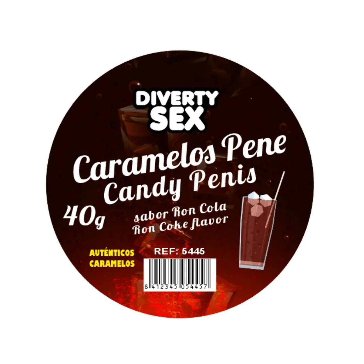 20 PENIS-SÜSSIGKEITEN MIT RON-COLA-AROMA VON DIABLO PICANTE