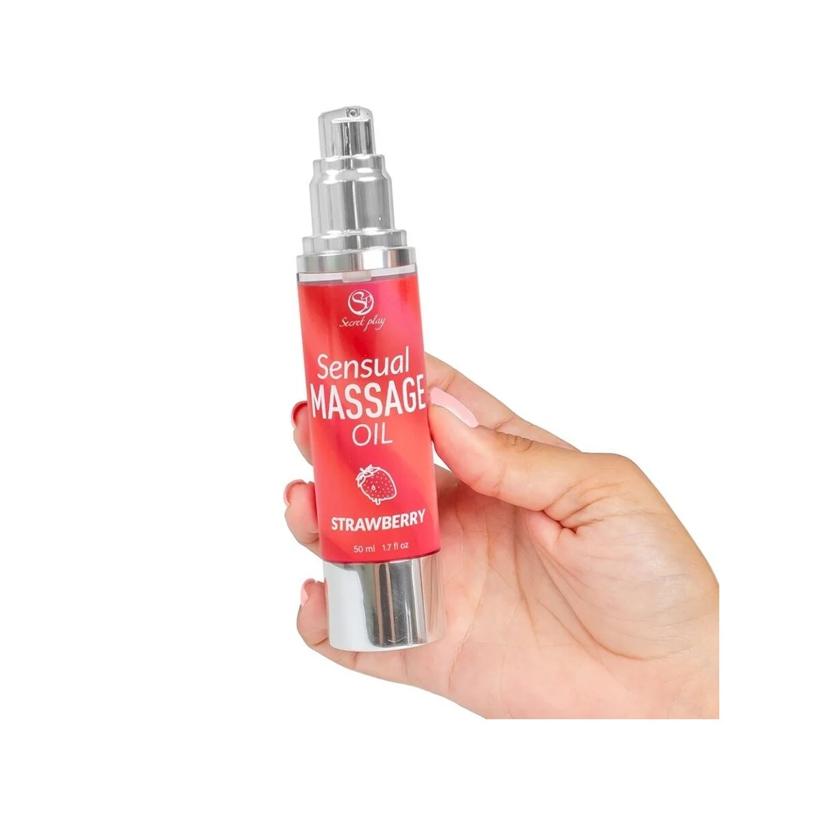 ERDBEERE-MASSAGEÖL VON SECRETPLAY COSMETIC