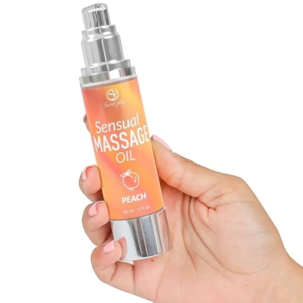 PFIRSICH-MASSAGEÖL VON SECRETPLAY COSMETIC