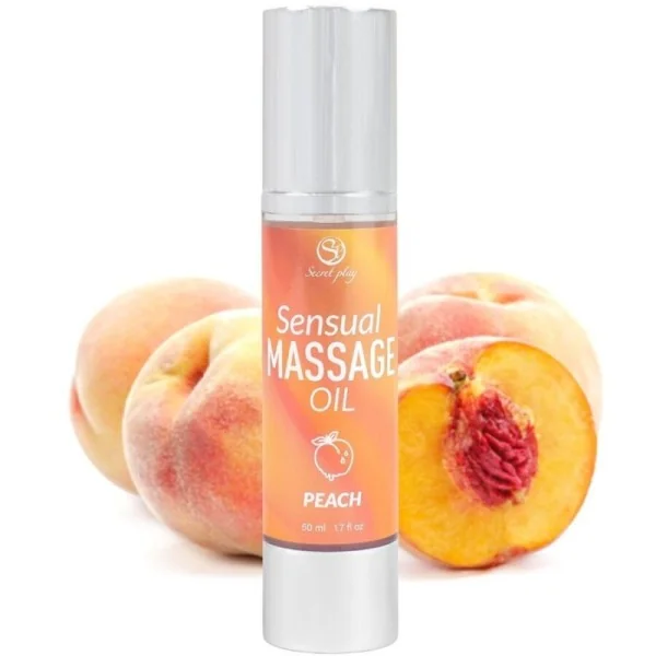 PFIRSICH-MASSAGEÖL VON SECRETPLAY COSMETIC