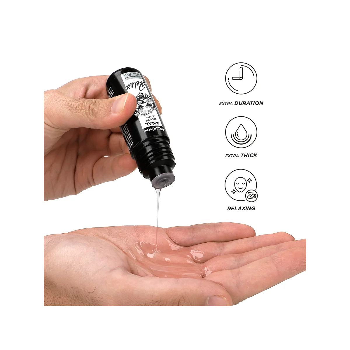 ANAL ENTSPANNENDE JOJOBA RELAX SILIKONBASIS 30 ML VON BLACK HOLE