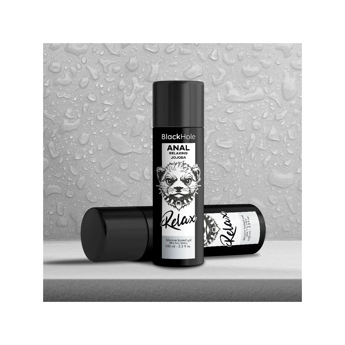 ANAL ENTSPANNENDE JOJOBA RELAX SILIKONBASIS 100 ML VON BLACK HOLE