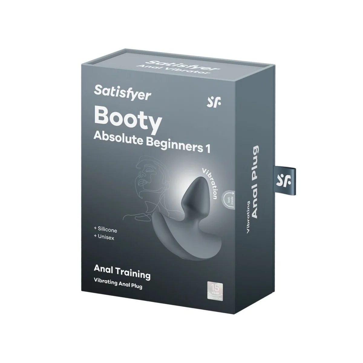 ABSOLUTER ANFÄNGER 1 PLUG ANALVIBRATOR VON SATISFYER PLUGS