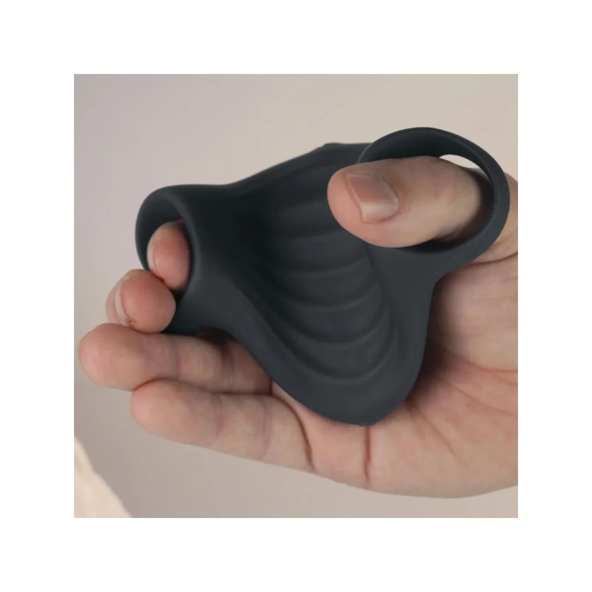 PALM SCHWARZER FLEXIBLER VIBRATOR-MASTURBATOR VON ROCKS-OFF