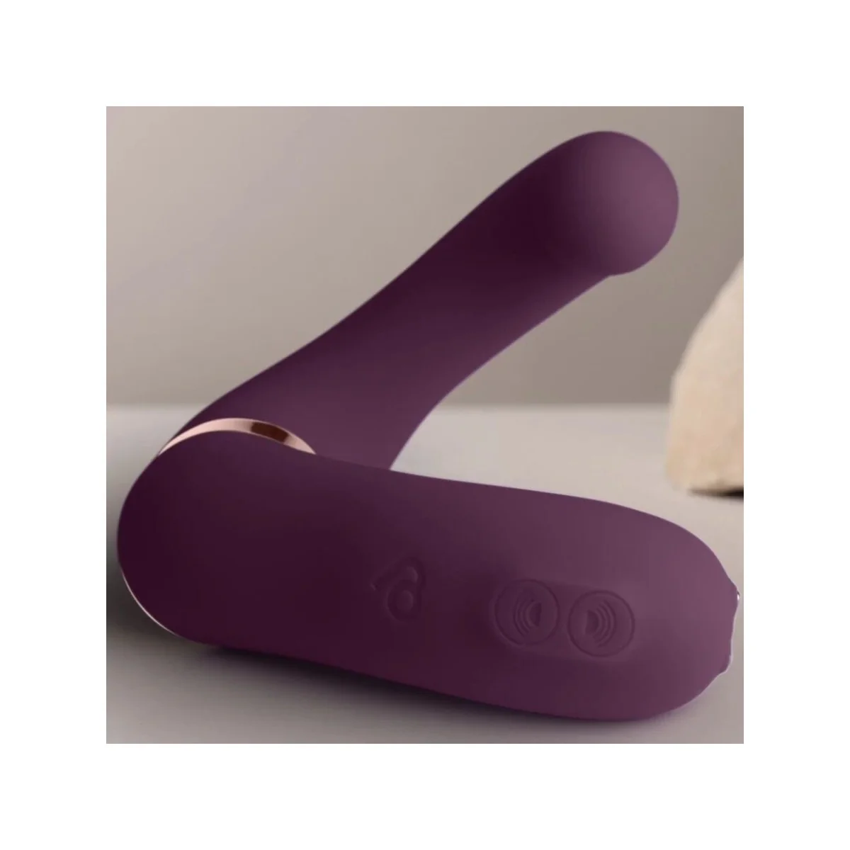 GEMINI DUAL VIBRATOR G-SPOT KLITORIS STIMULATOR LILA VON ROCKS-OFF